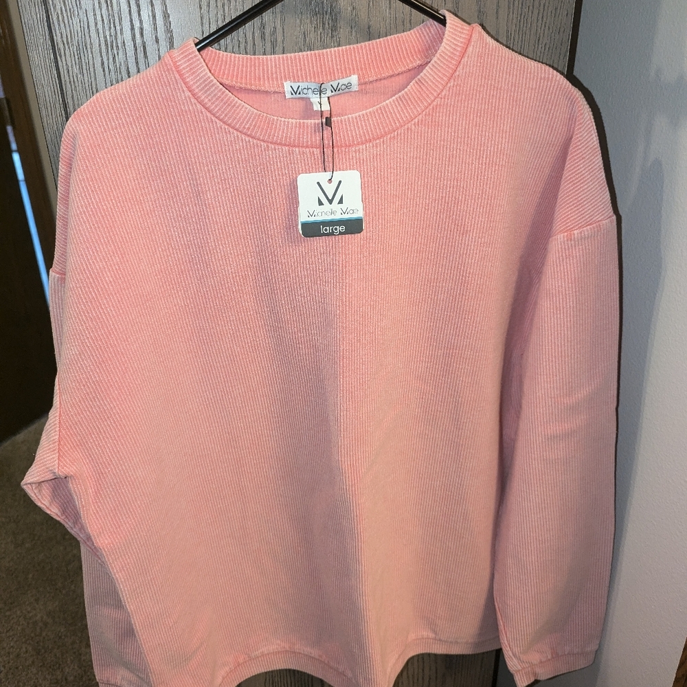 Michelle Mae Corded Pullover